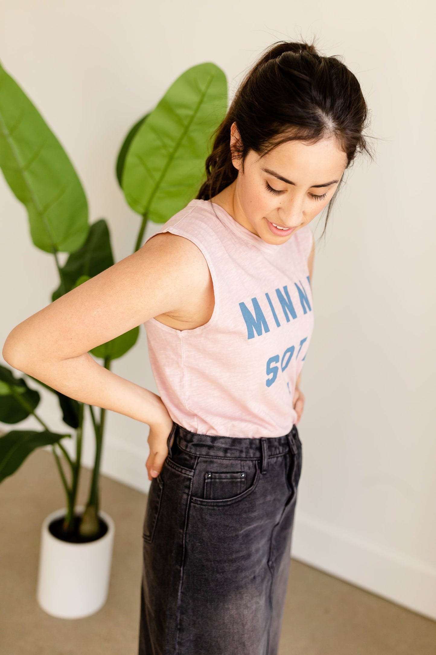 Sota' Roseau Blush Pink Tank - FINAL SALE Tops