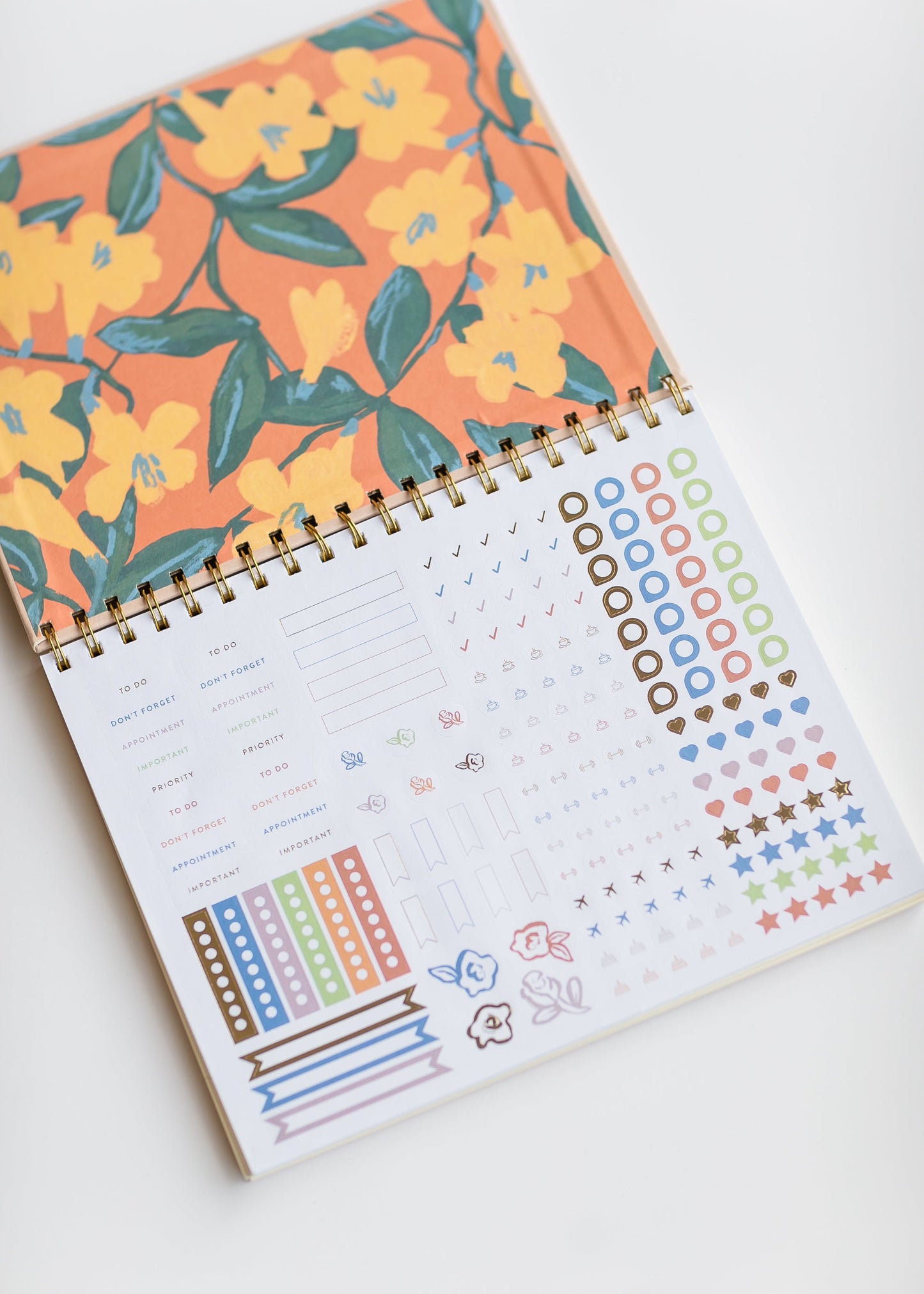 Spiral Artist Touch Weekly Planner Notepad Gifts