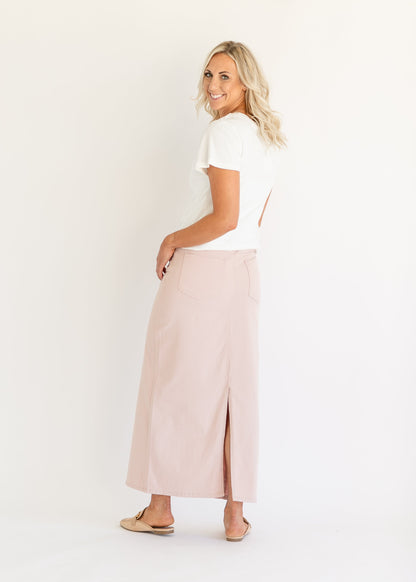 Stella Rose Denim Maxi Skirt IC Skirts