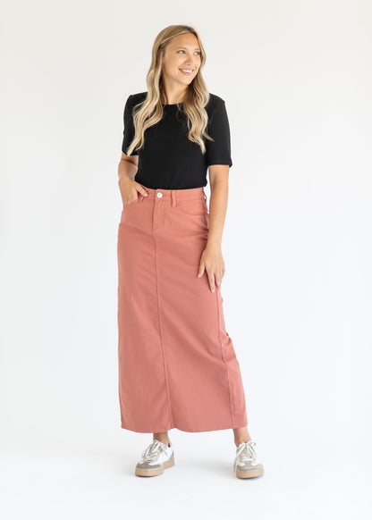 Stella Sunbaked Sienna Denim Maxi Skirt IC Skirts