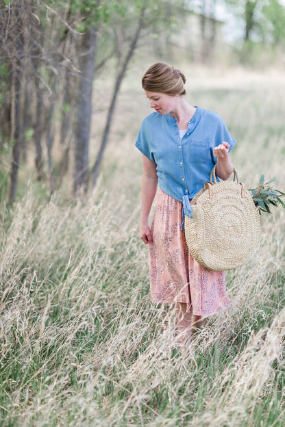 Summer and Sun Straw Bag Accessories