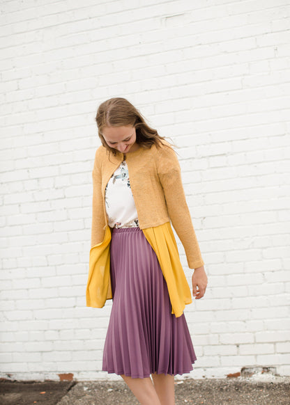 Sunflare Knit Long Cardigan Layering Essentials