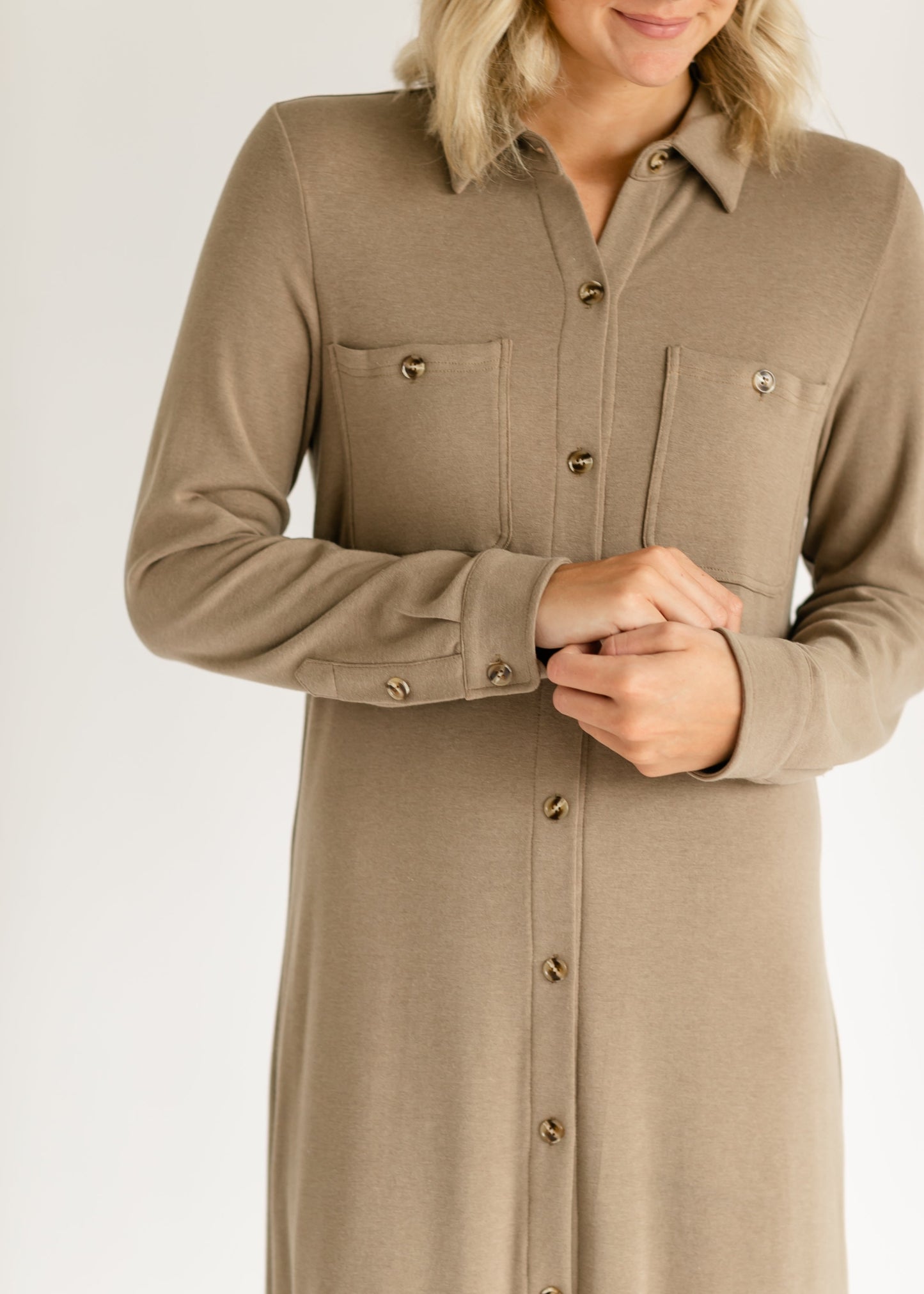 Teagan Ultra Soft Shirt Dress IC Dresses