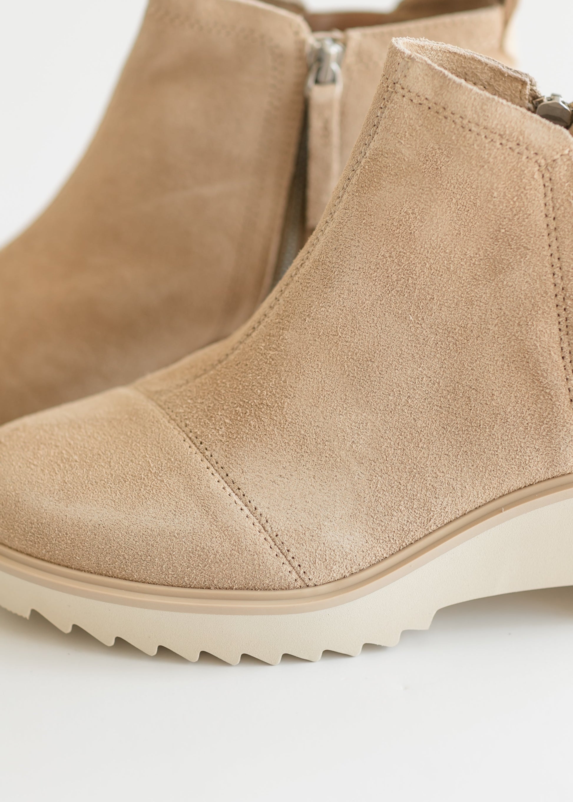 TOMS® Maude Suede Wedge Boot Shoes