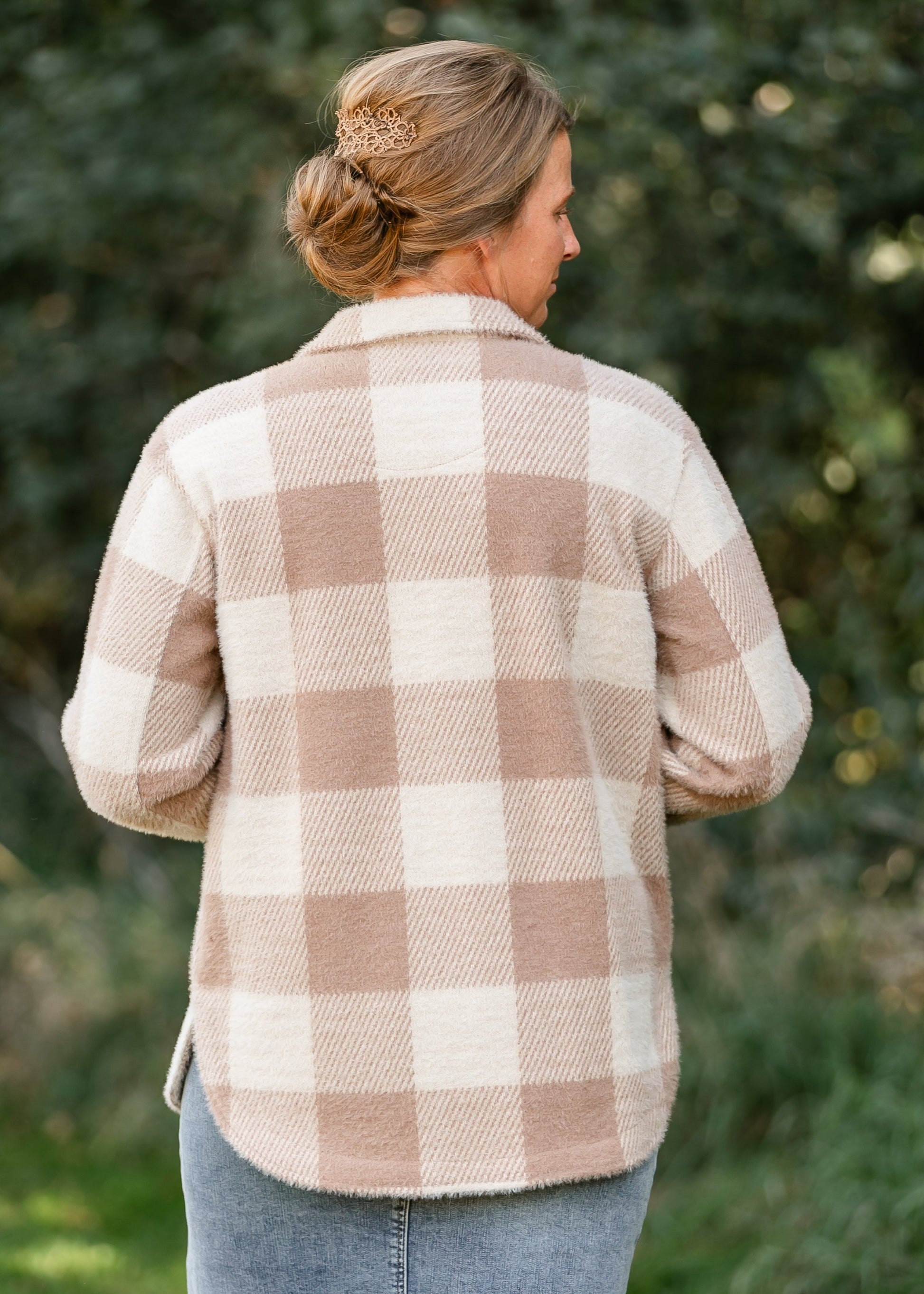 Tucker Buffalo Check Soft Jacket FF Tops