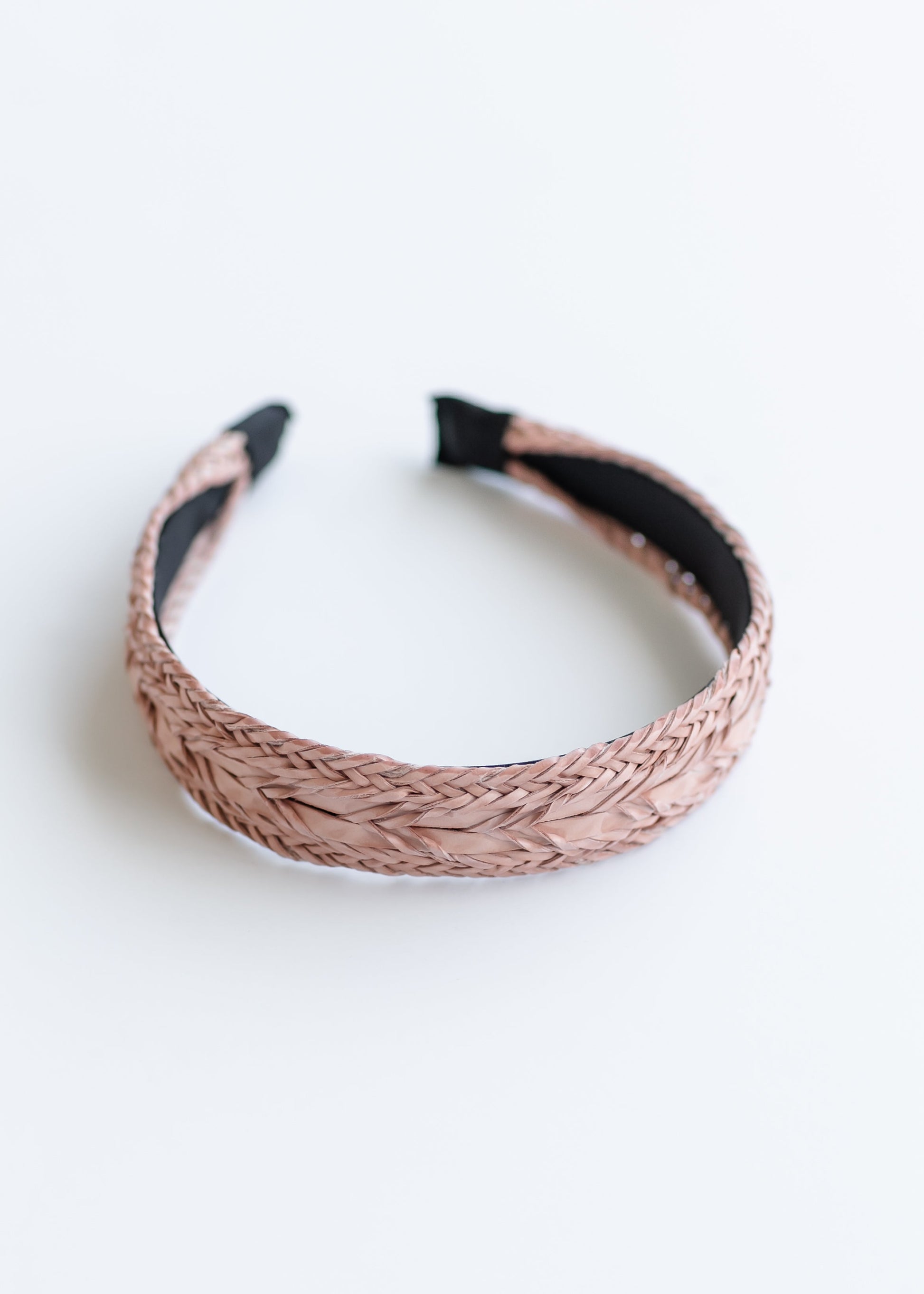 Vegan Leather Patterned Headband Accessories