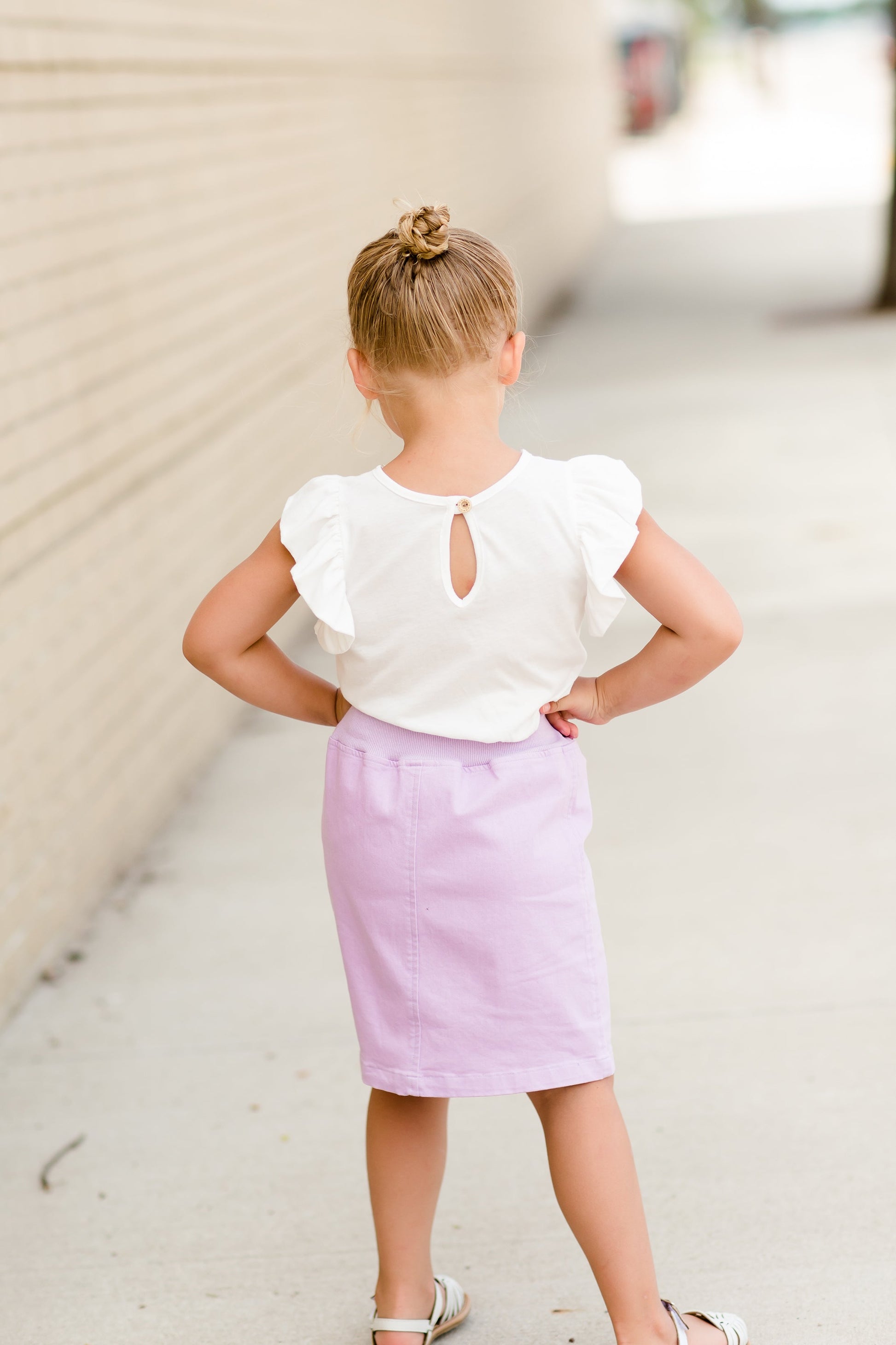 White Sleeveless Layering Tank Top - FINAL SALE FF Girls