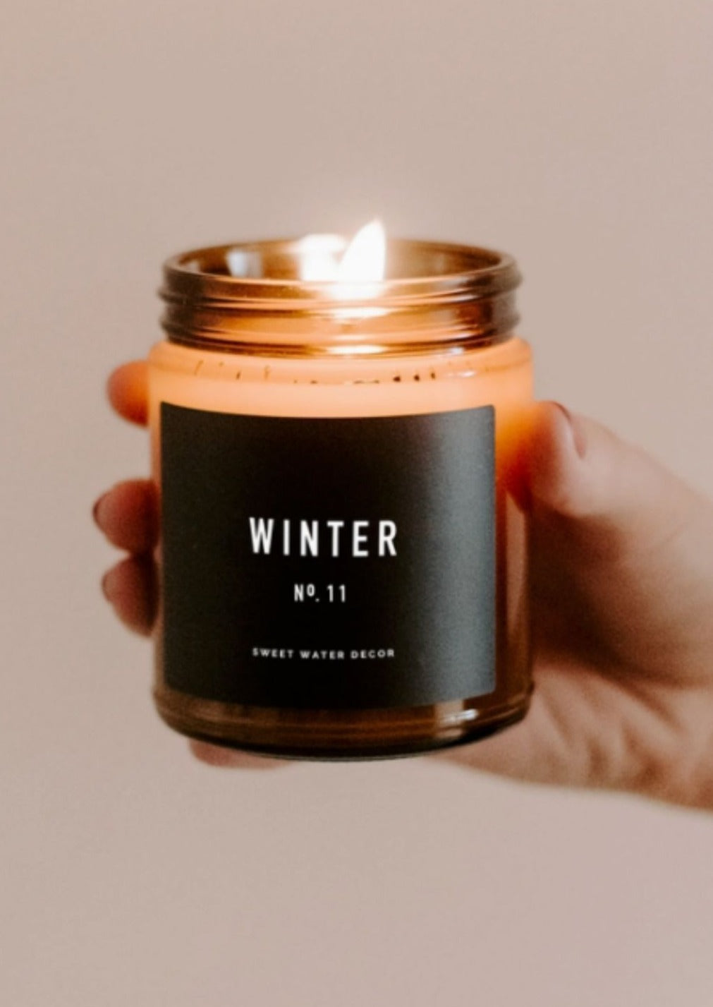 Winter Scented Soy Candle FF Home + Lifestyle