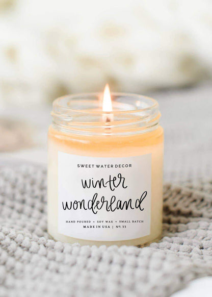 Winter Wonderland Soy Candle FF Home + Lifestyle