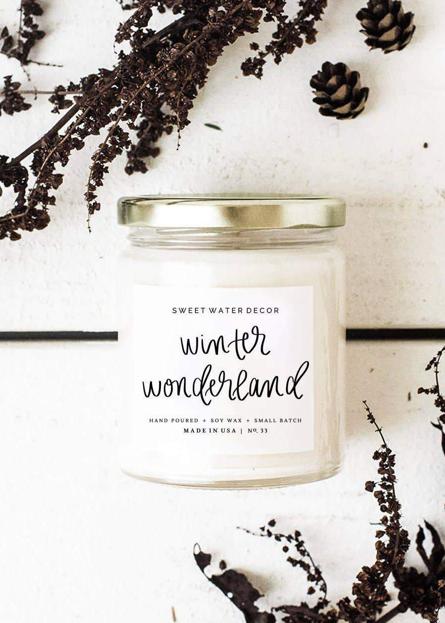 Winter Wonderland Soy Candle FF Home + Lifestyle