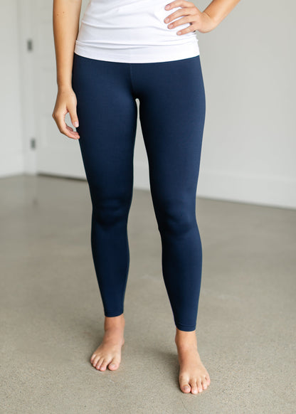 Women No Cling Leggings IC Layering Essentials Navy / XS