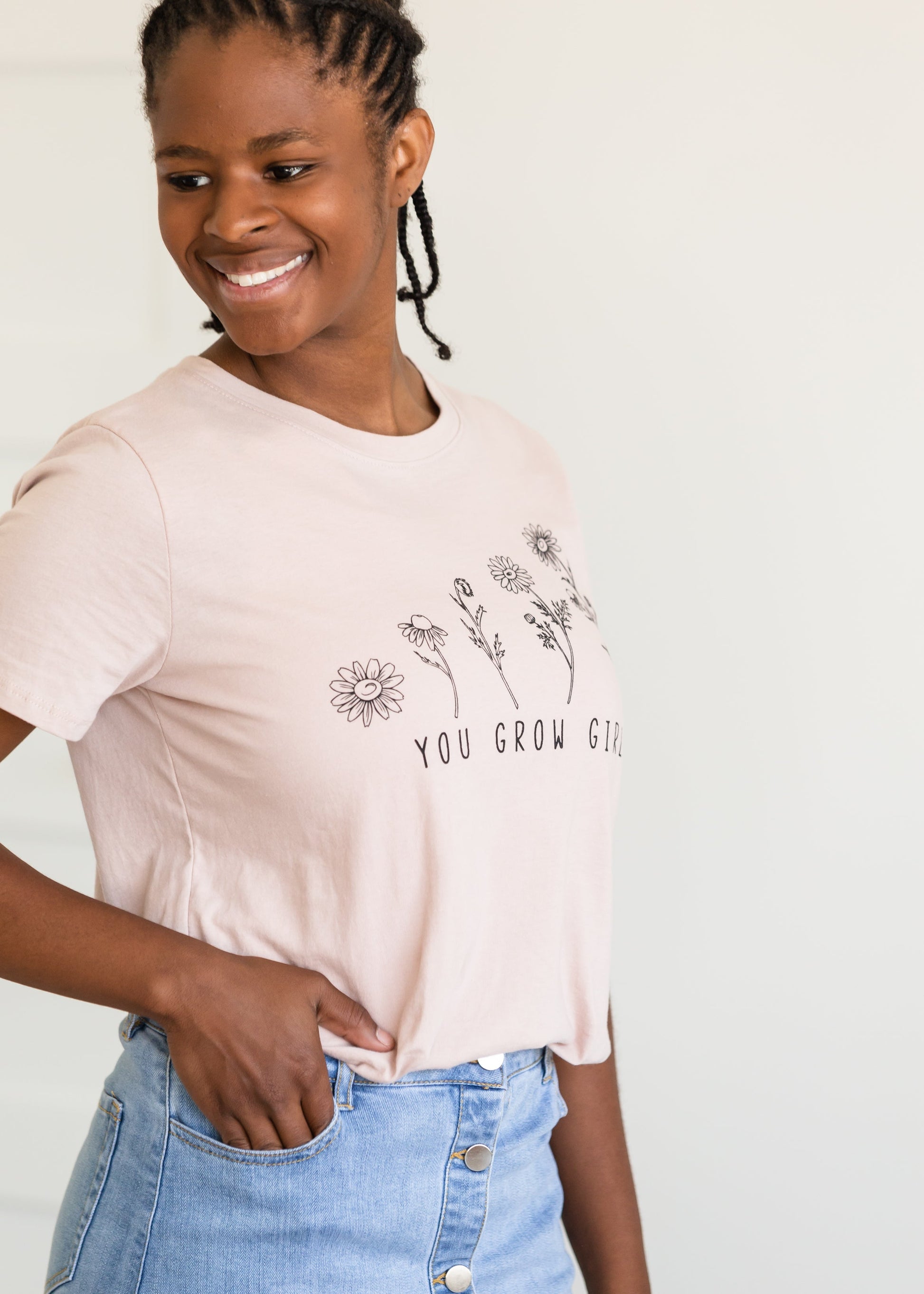 You Grow Girl Graphic Tee - FINAL SALE FF Tops