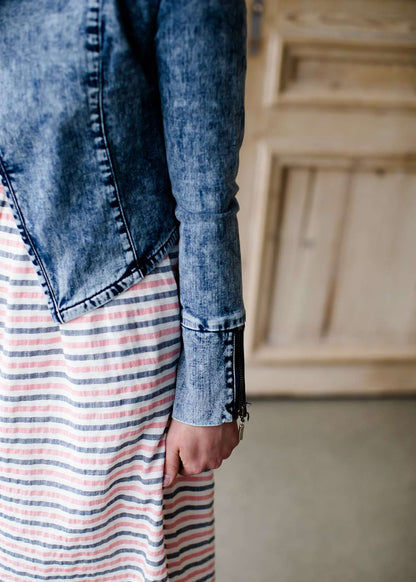 Classic Cropped Denim Jacket Layering Essentials