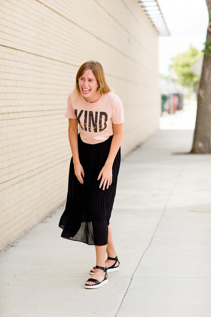 Peach Modest Graphic Tee