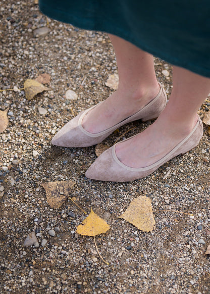 Ballet Flat Low Stacked Heel - FINAL SALE Shoes