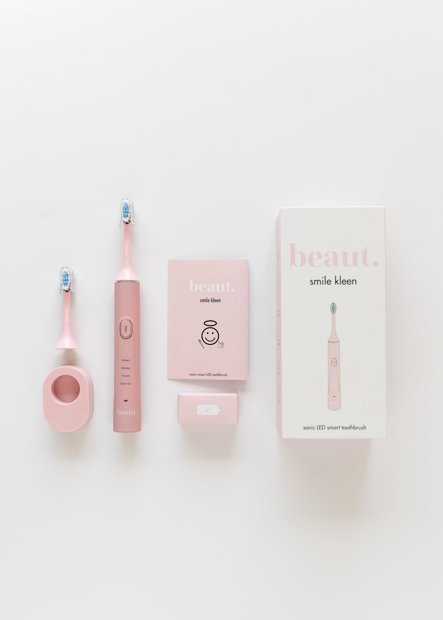 beaut. Smile Kleen Toothbrush Gifts Pink