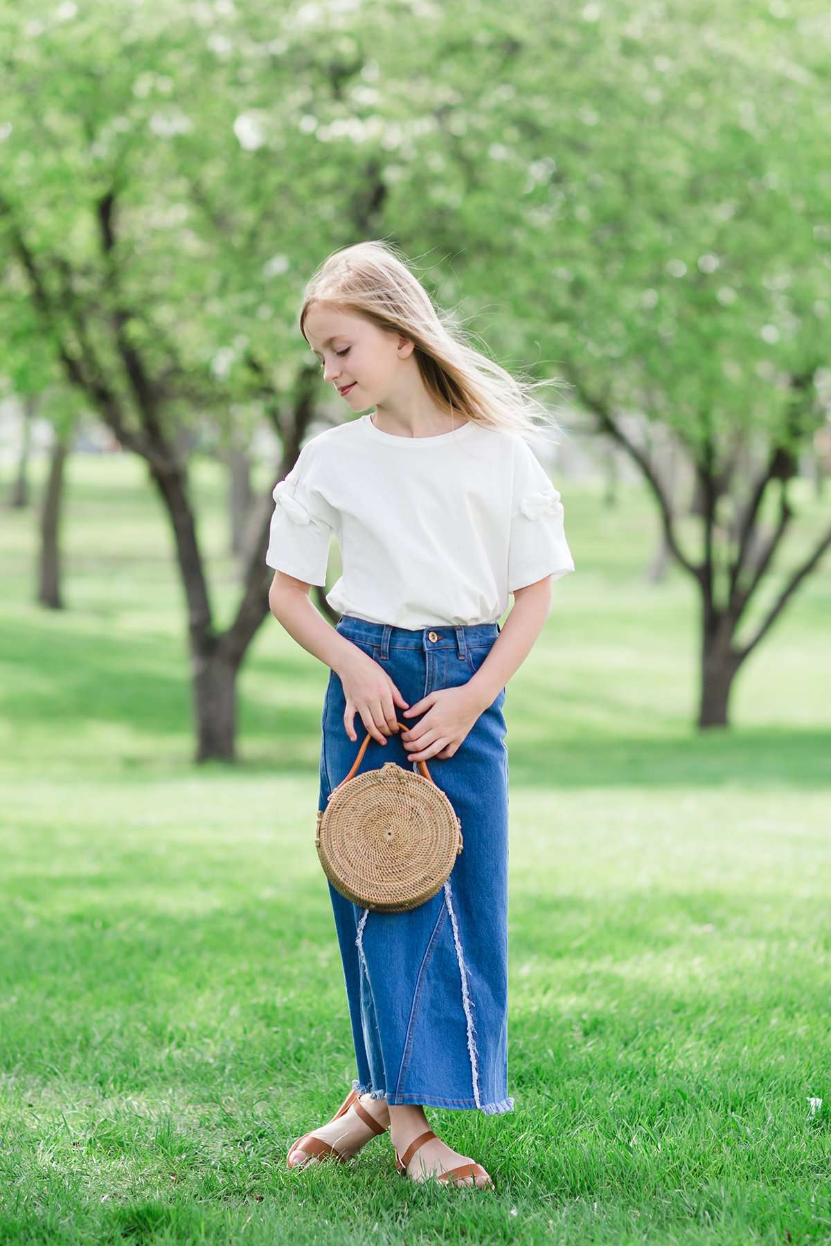 tie bow detail short sleeve tee