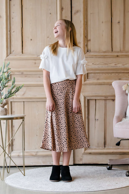 Cheetah High Waist Flare Skirt - FINAL SALE Skirts