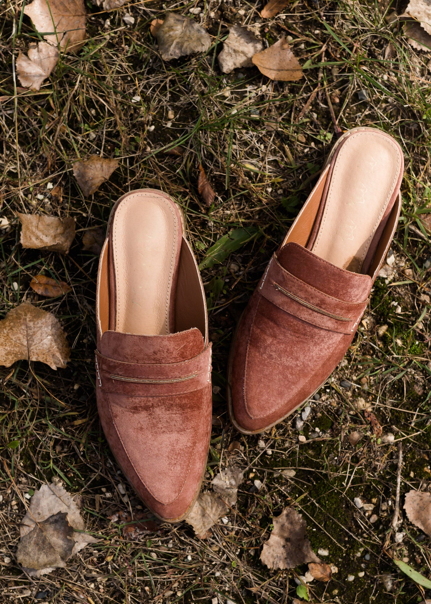 Classic Copper Backless Loafer - FINAL SALE Shoes