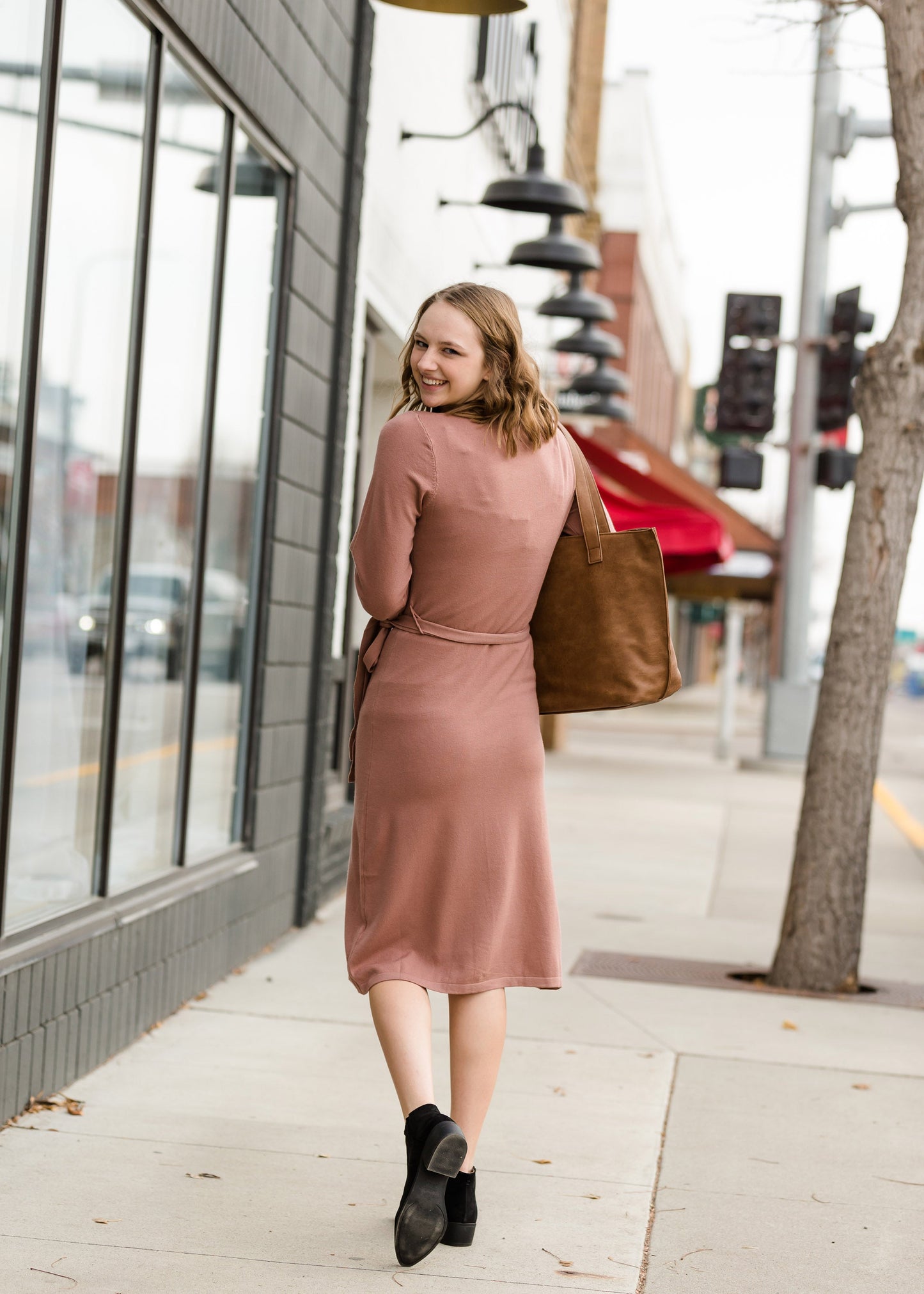 Cozy Sweater Midi Dress - FINAL SALE Dresses