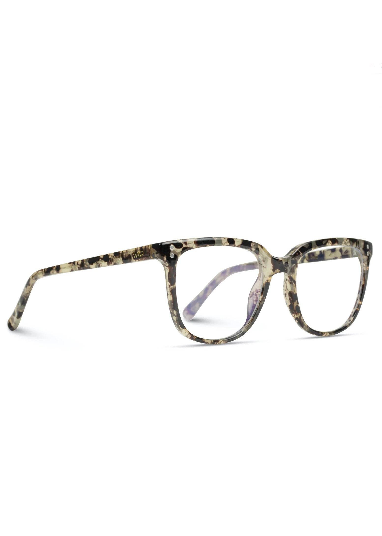 Cream Tortoise Frame Blue Light Glasses Accessories