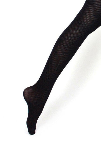 Diamond Pattern Shape Tights - FINAL SALE Accessories Black