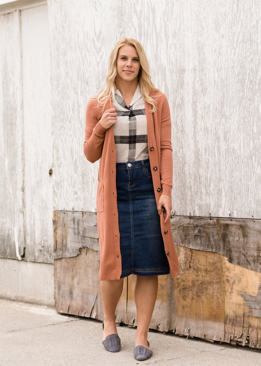 Double Pocket Open Front Cardigan - FINAL SALE Layering Essentials