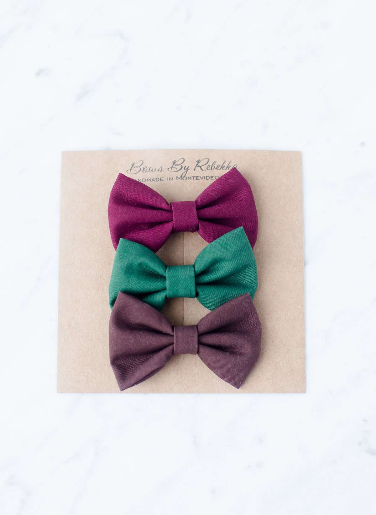 Fabric Autumn Hues Bow Set - FINAL SALE Accessories Clip