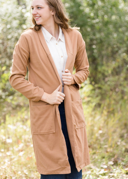 Felt Long Dress Coat - FINAL SALE Layering Essentials