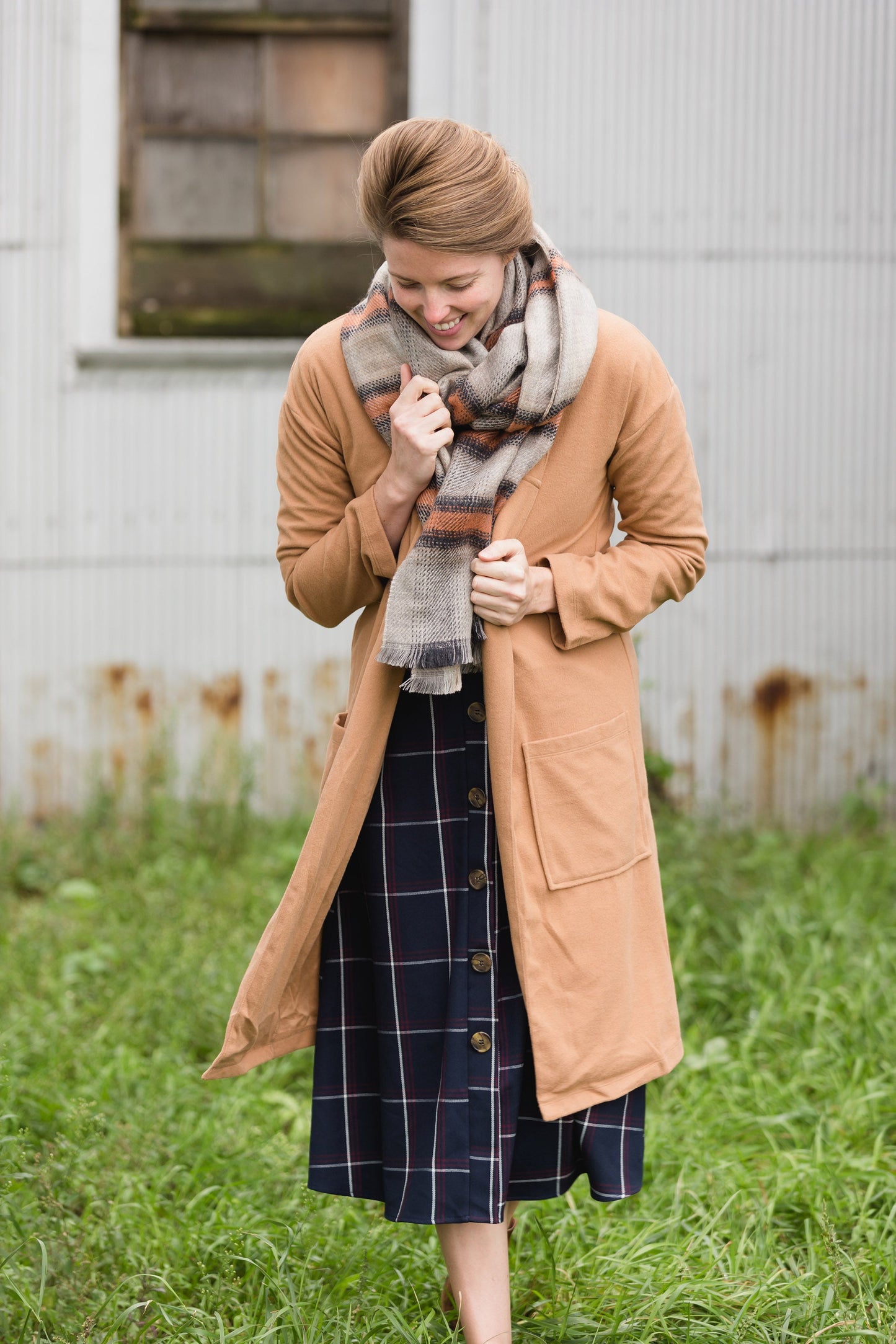 Felt Long Dress Coat - FINAL SALE Layering Essentials