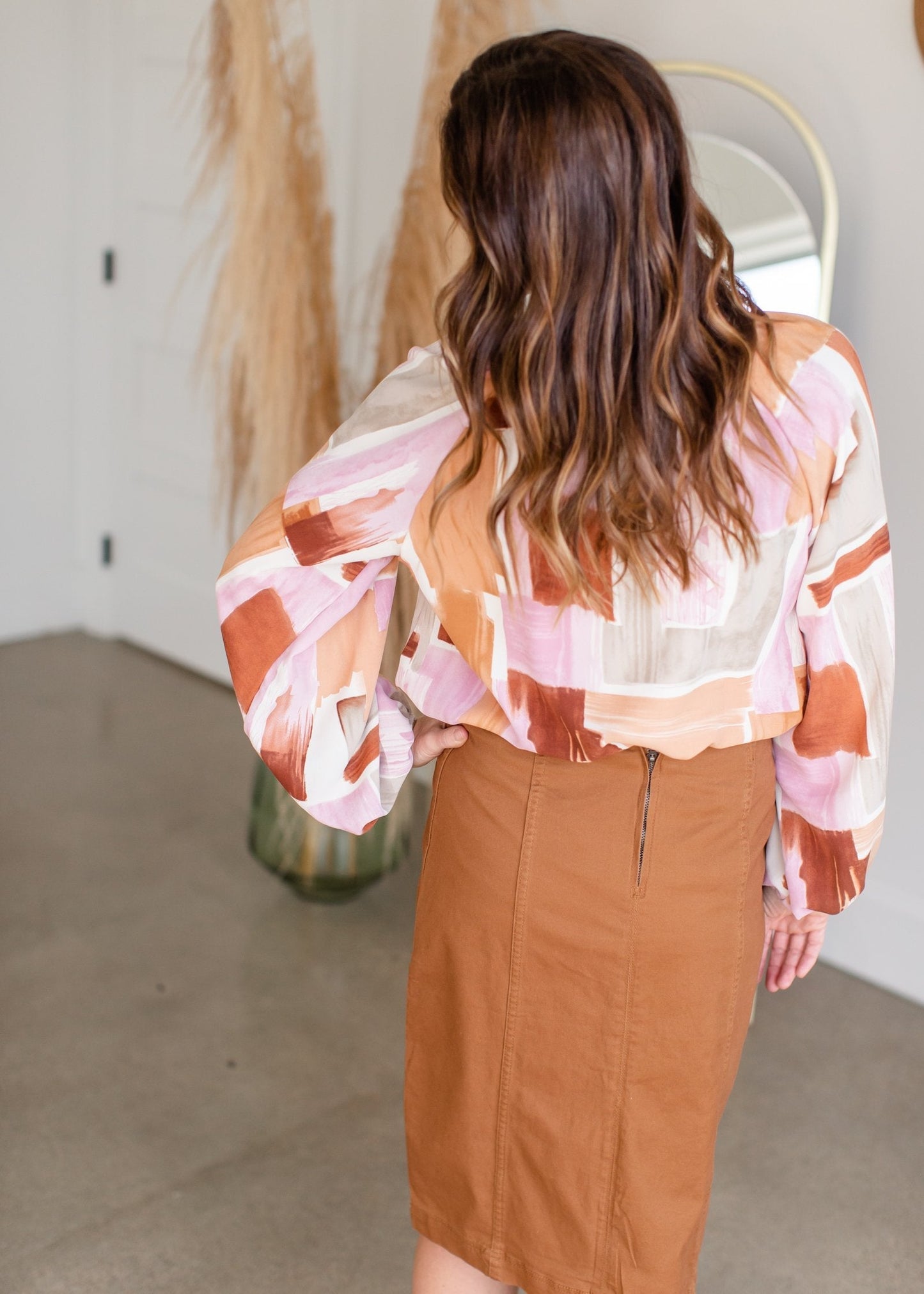 Flowy Multi Color Top - FINAL SALE Tops Entro