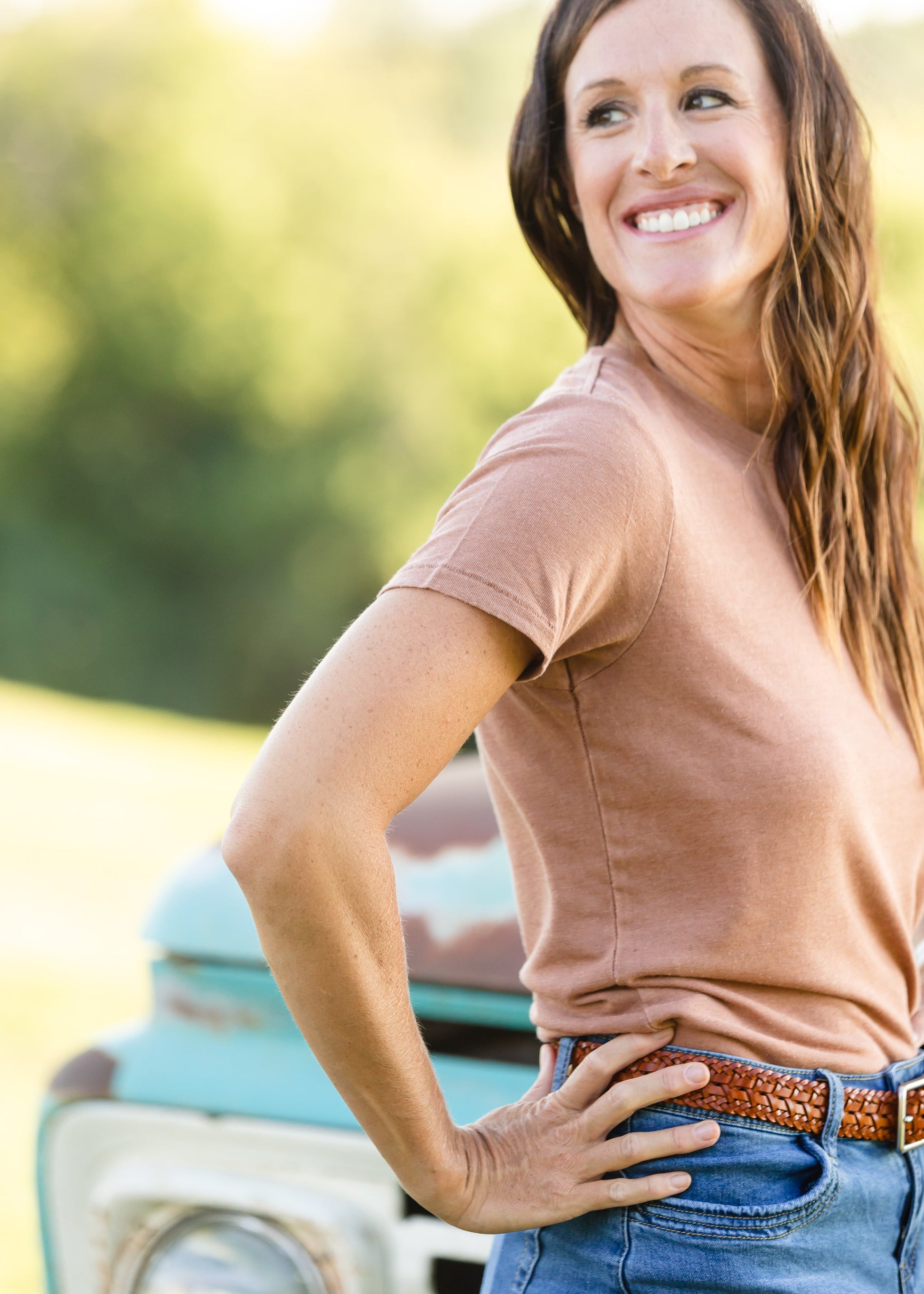 Ginger Alchemy Basic Tee Tops