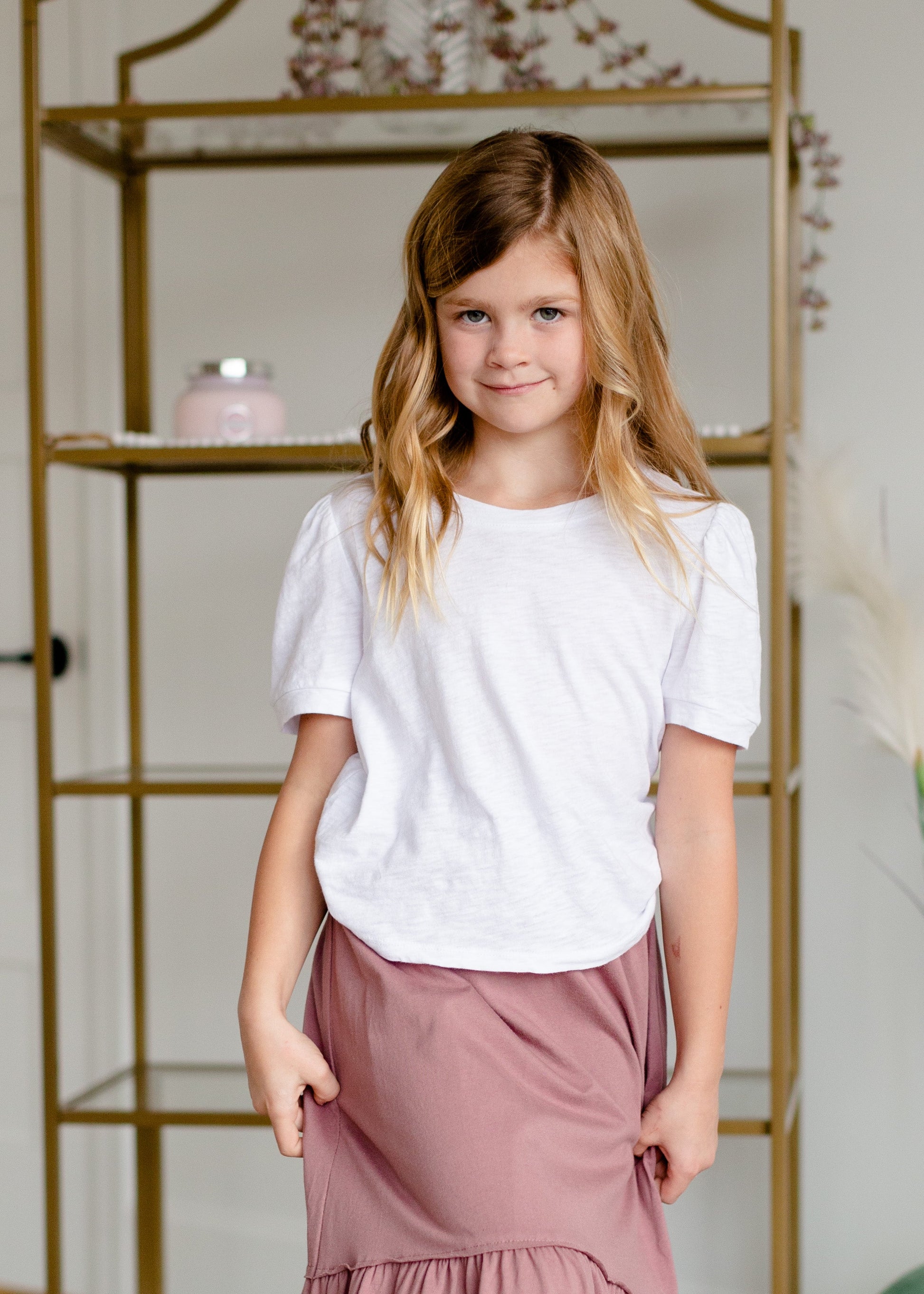 Girls Carrie Slub Top Girls Z Supply