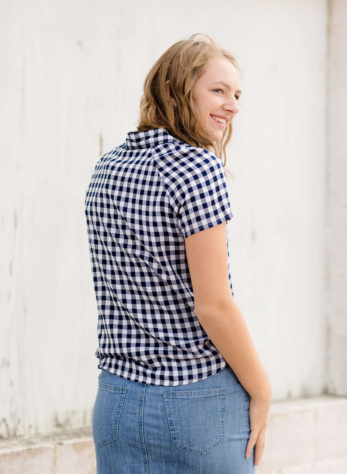 Graceful Gingham Top - FINAL SALE Tops