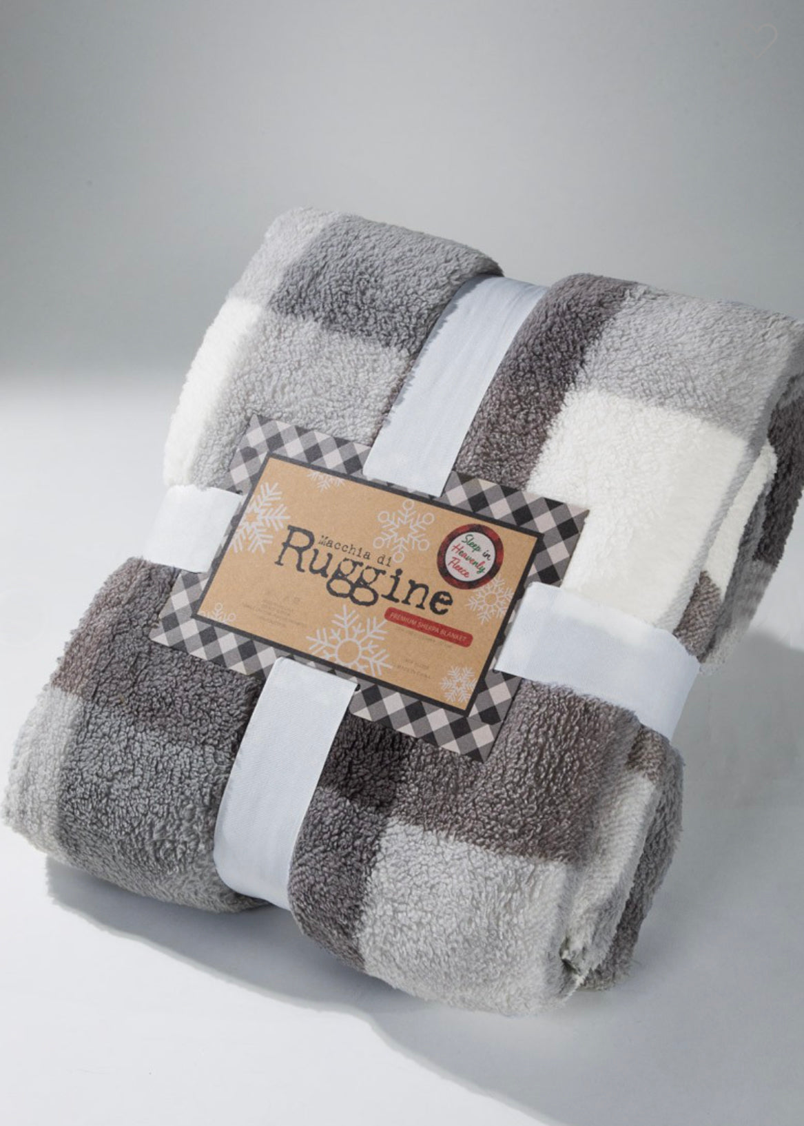 Gray Premium Plaid Blanket Home + Lifestyle