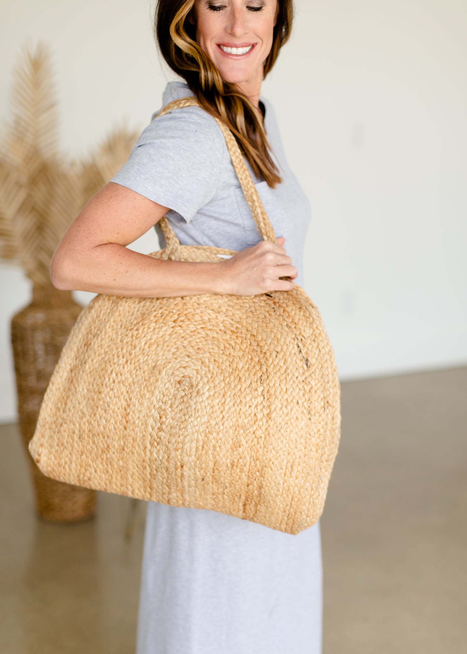 Hand Woven Jute Handbag - FINAL SALE Accessories