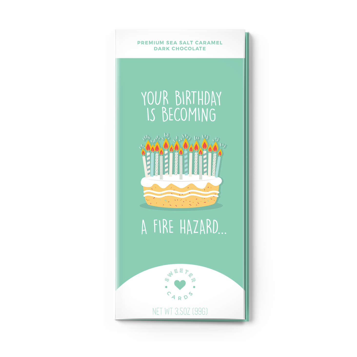 Happy Birthday Chocolate Bar Greeting Card Home & Lifestyle