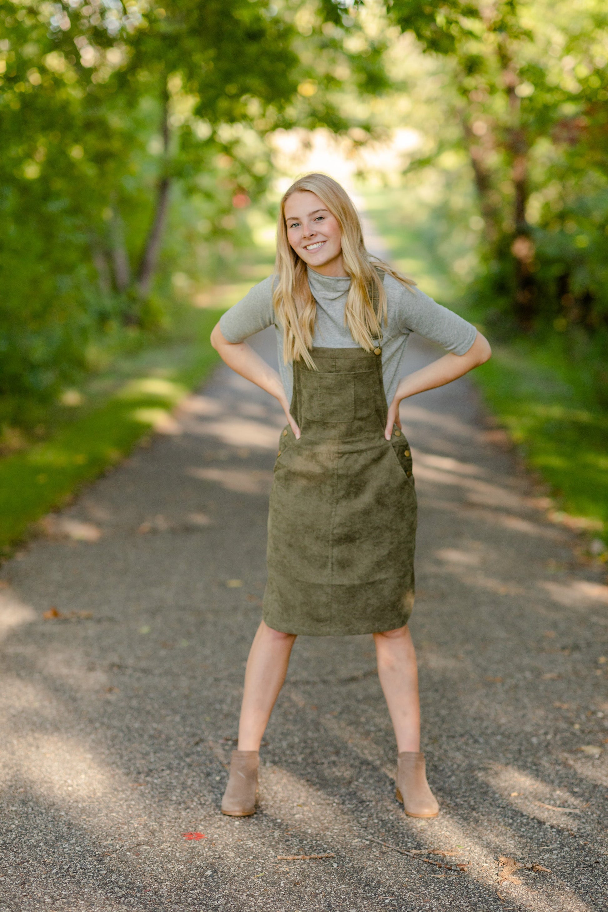 Heather Gray Mock Neck Top - FINAL SALE Tops