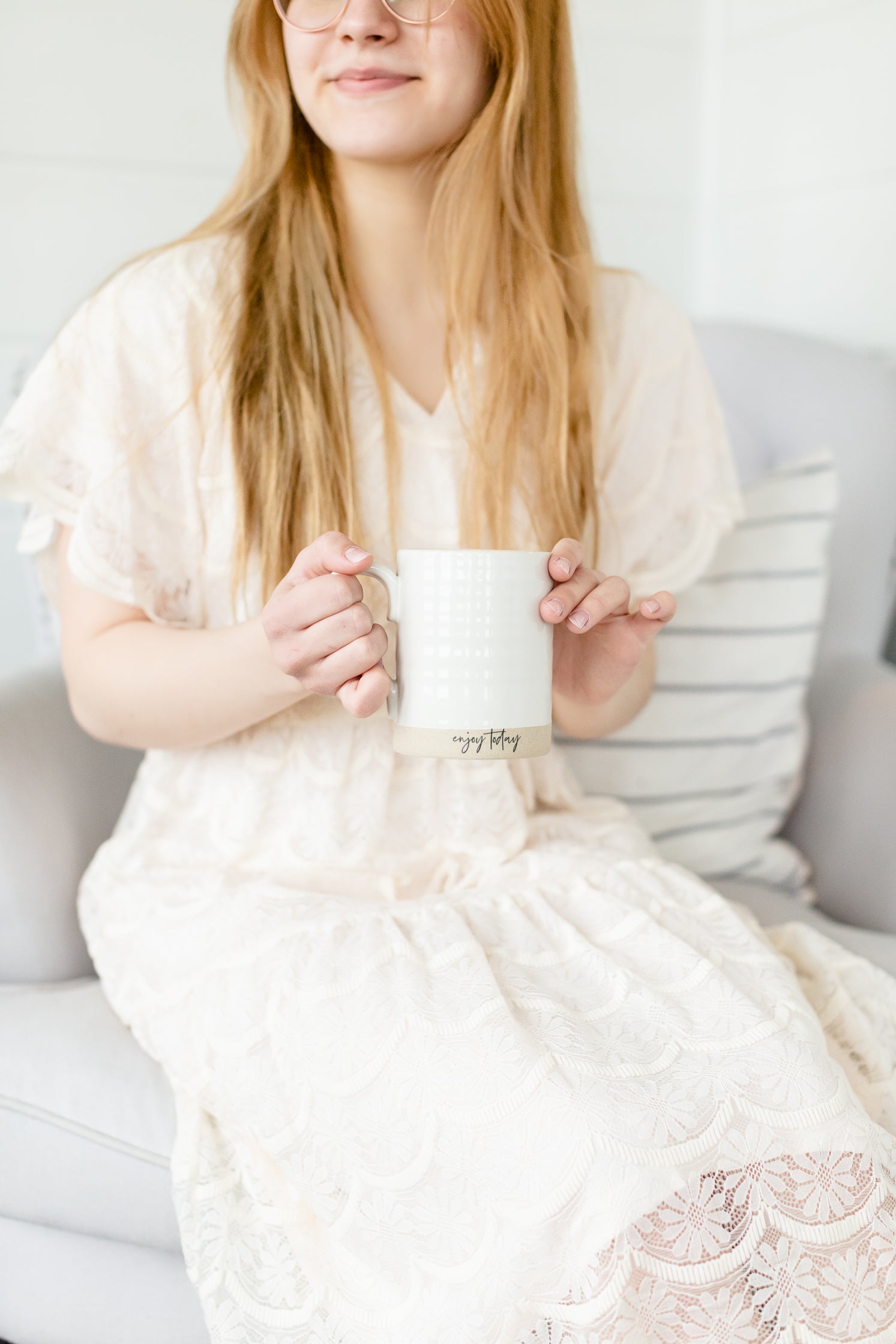 Ivory Lace Overlay Midi Dress - FINAL SALE Dresses