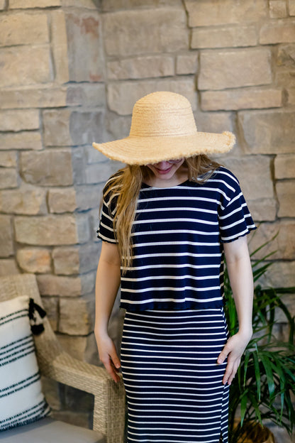 Ivory Straw Braided Sun Hat Accessories