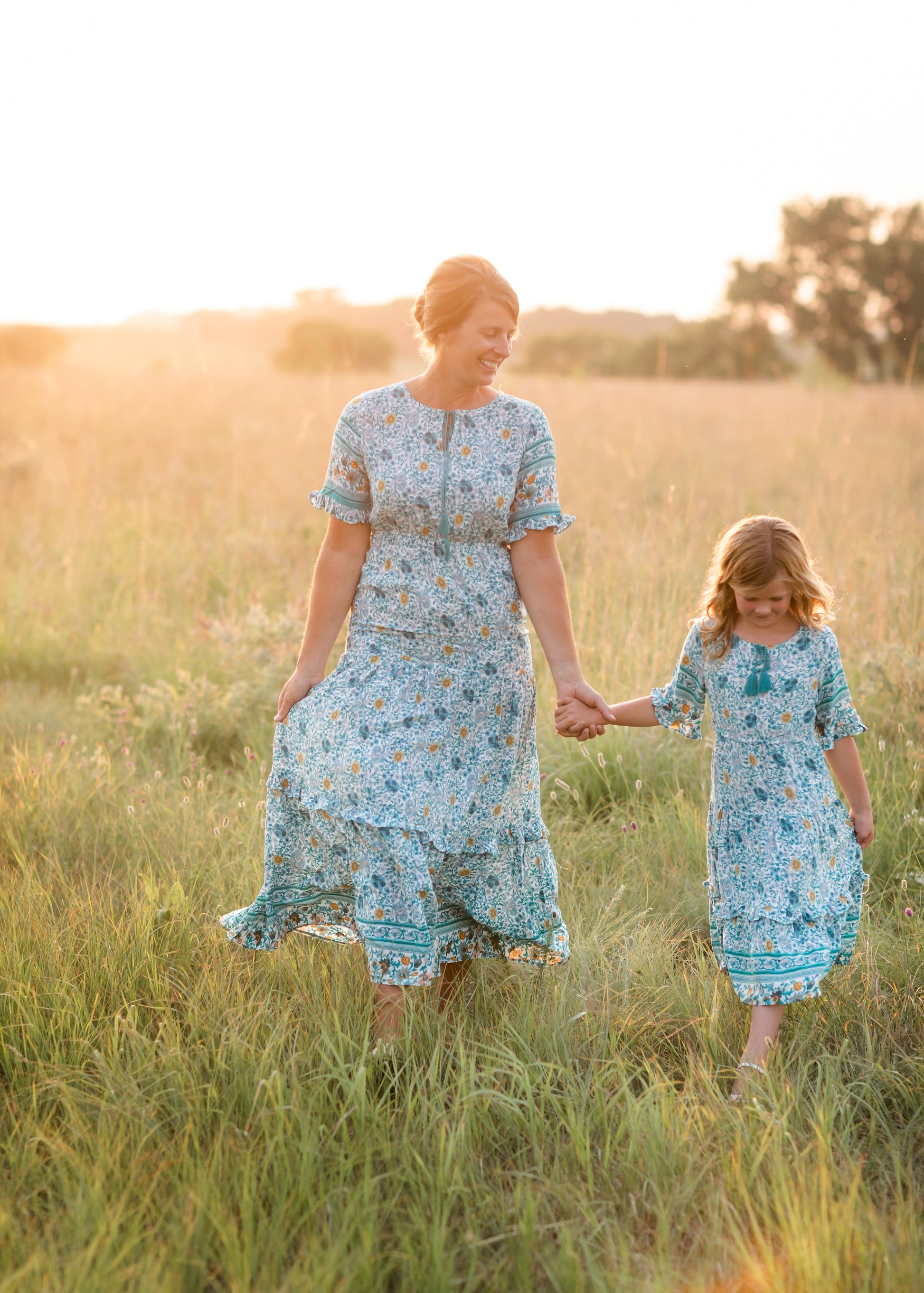 Jade Bell Sleeve Floral Maxi Dress - FINAL SALE Dresses