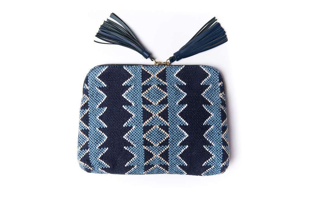 Kavya Clutch - FINAL SALE Accessories Blue