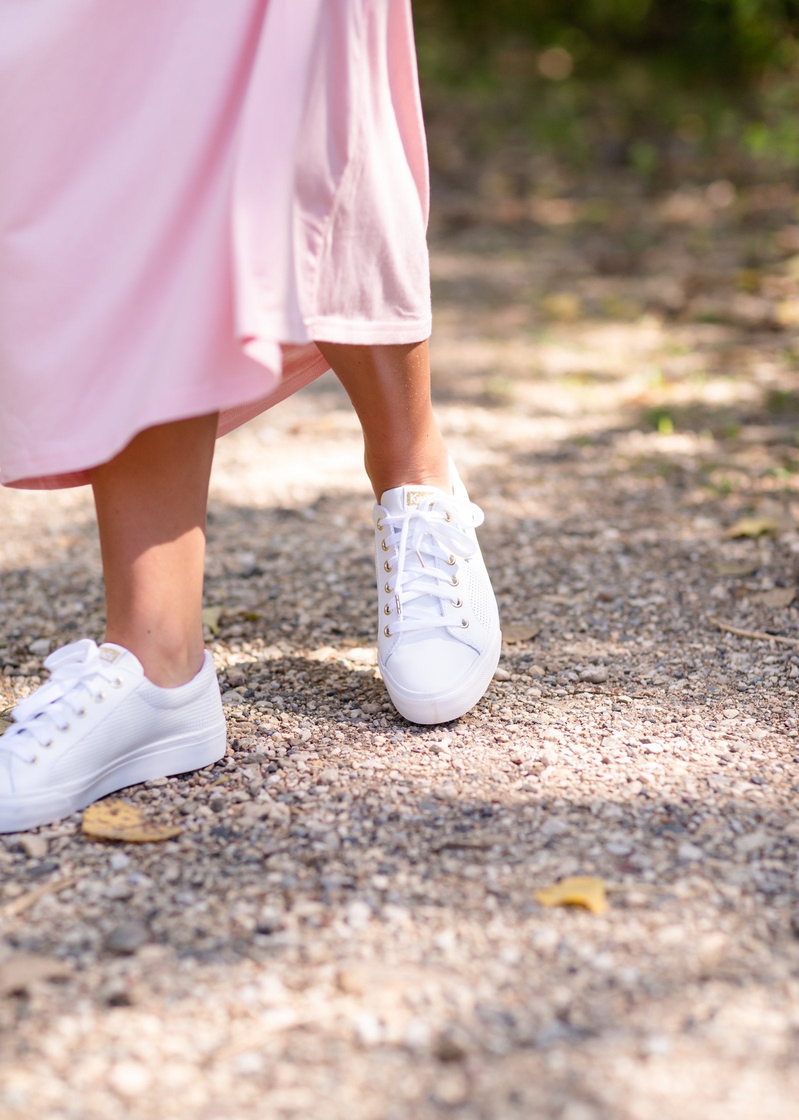 Keds Jump Kick Gold Accent Sneaker Shoes Keds