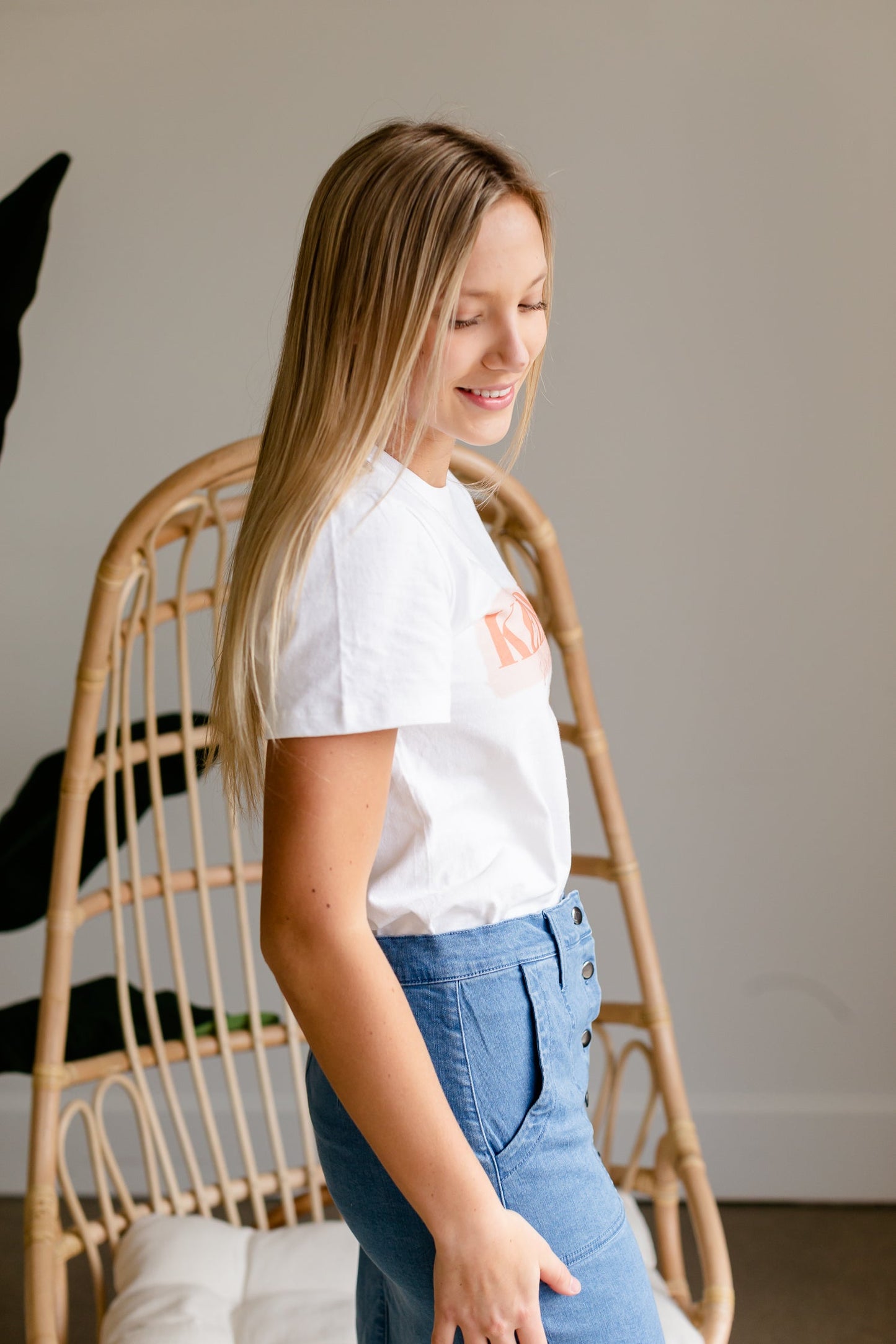 Keep It Simple Graphic Tee - FINAL SALE Tops