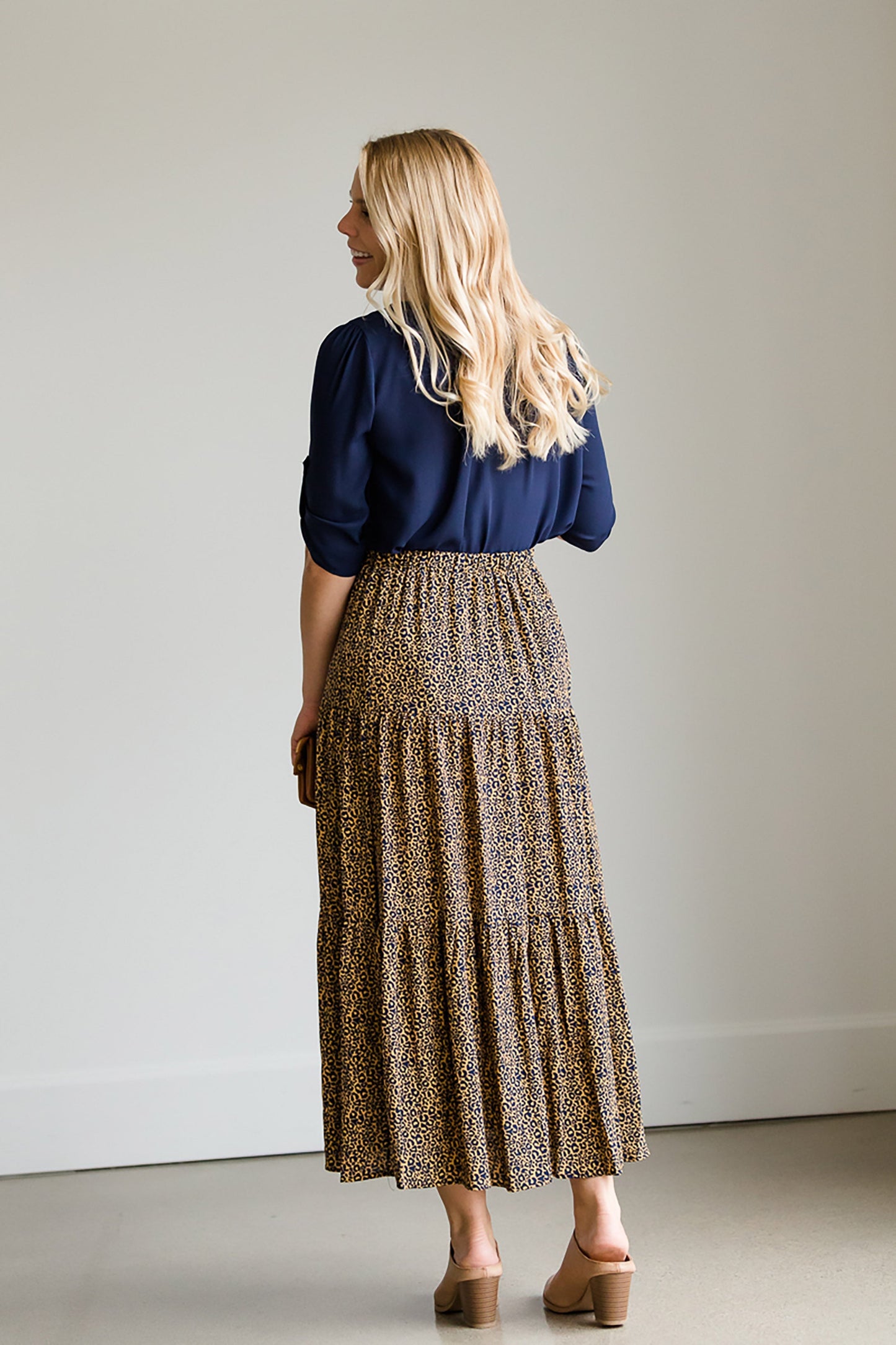 Leopard Print Flowy Skirt - FINAL SALE Skirts