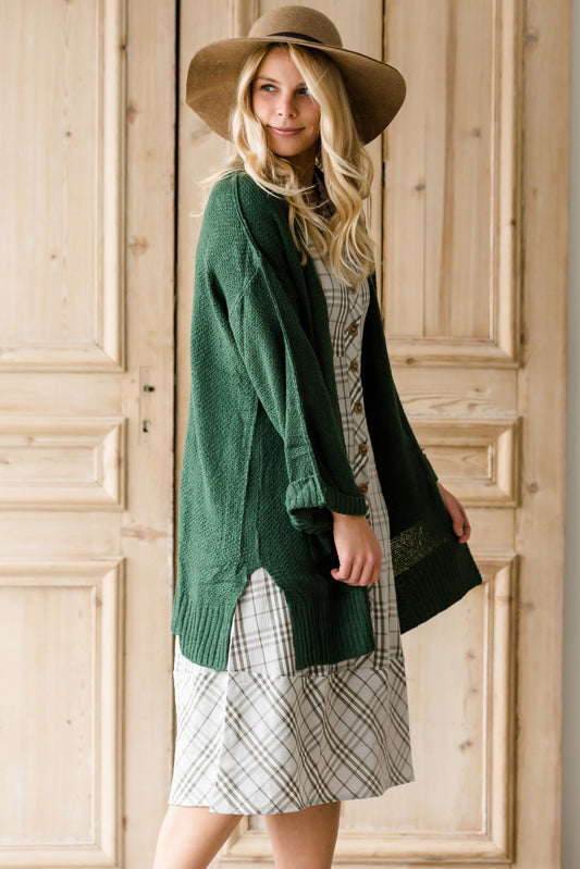 Lightweight Oversized Open Cardigan - FINAL SALE Layering Essentials