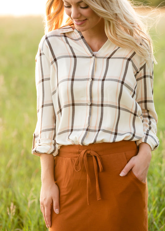 Lightweight Sugar Plum Shirt - FINAL SALE Tops