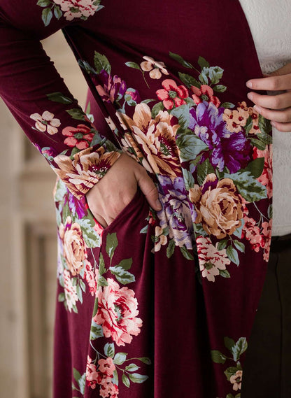 Long Floral Cardigan - FINAL SALE Layering Essentials