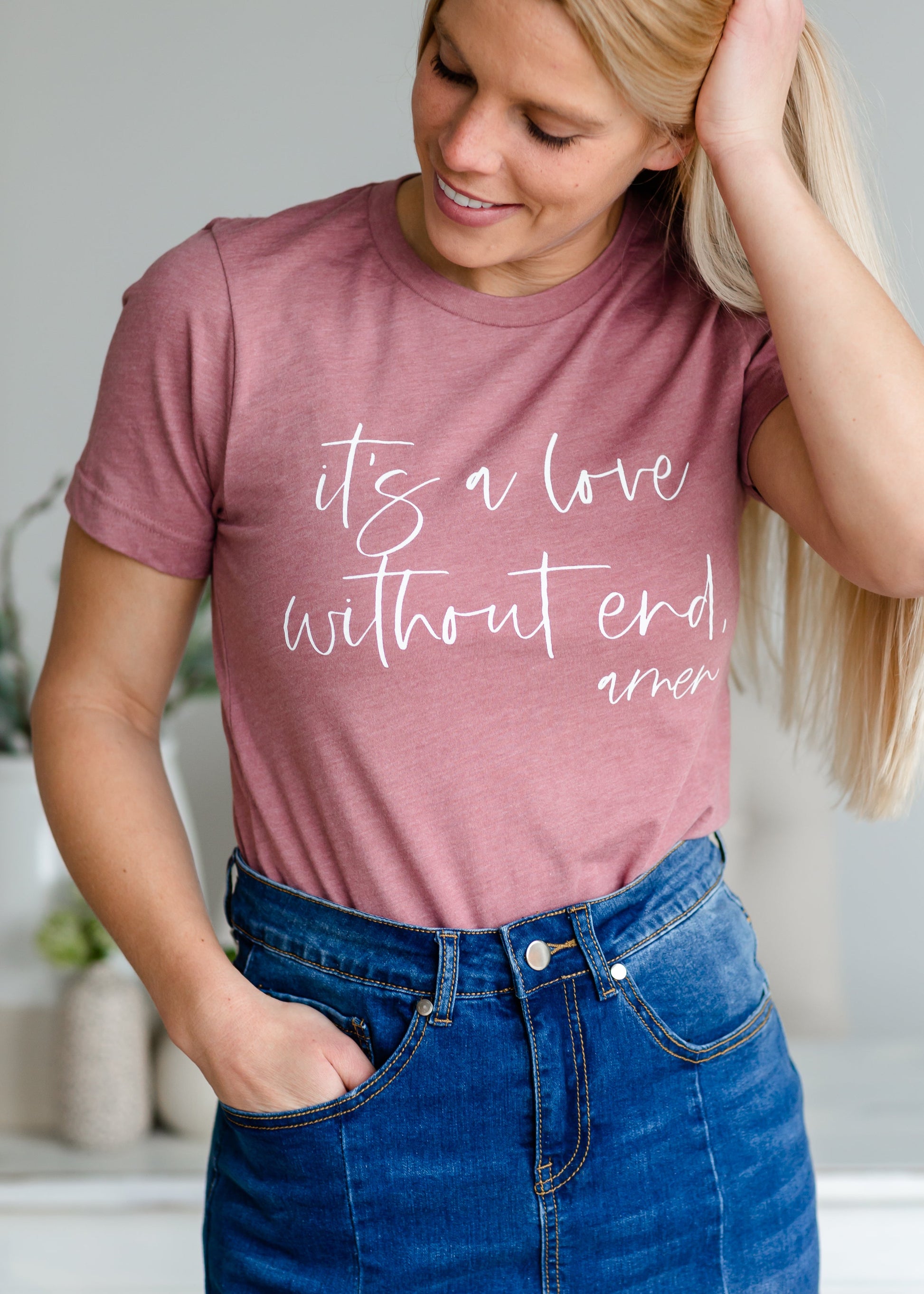 Love Without End Graphic Tee - FINAL SALE Tops