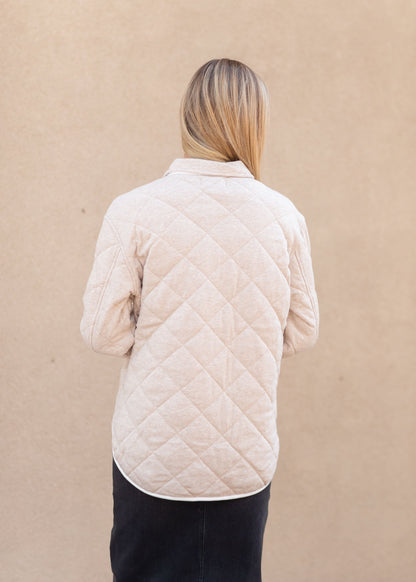 Maya Quilted Shacket Tops